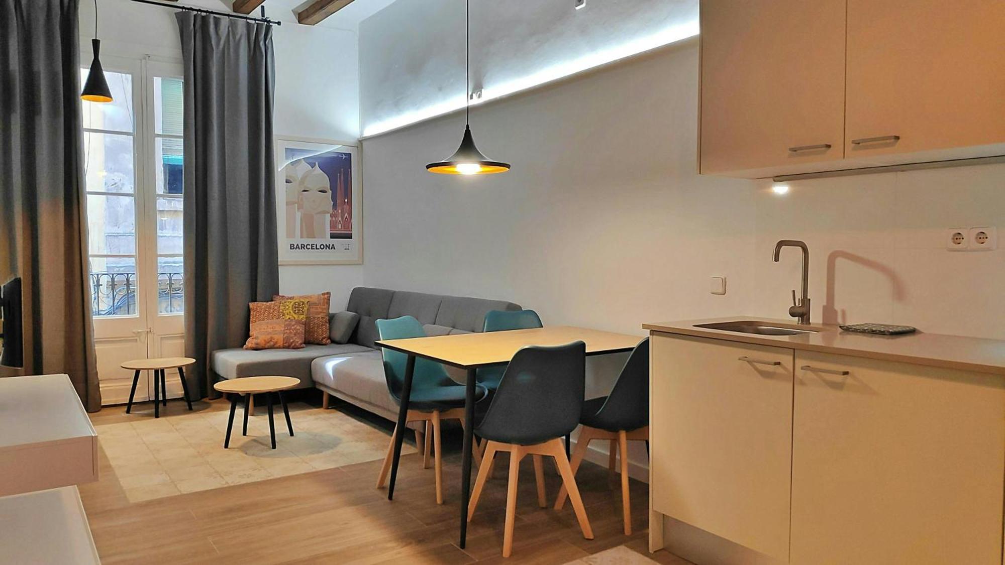 Sant Antoni 3 - Downtown Barcelona. Modern Apartment Bagian luar foto